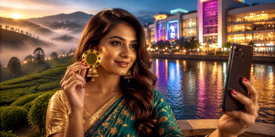 সিলেটের চা বাগান এলাকায় একজন ব্যবহারকারী স্পোর্টস ইভেন্ট ব্রাউজ করছেন